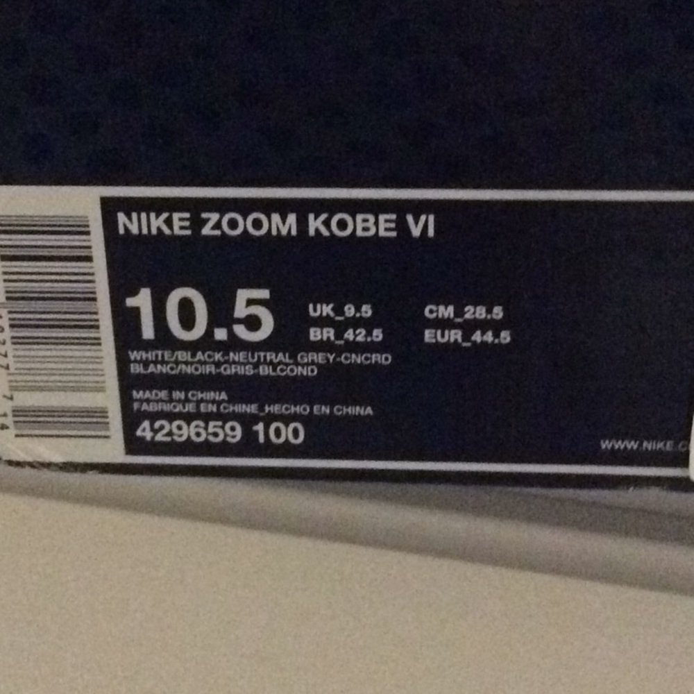 Nike Zoom Kobe 6